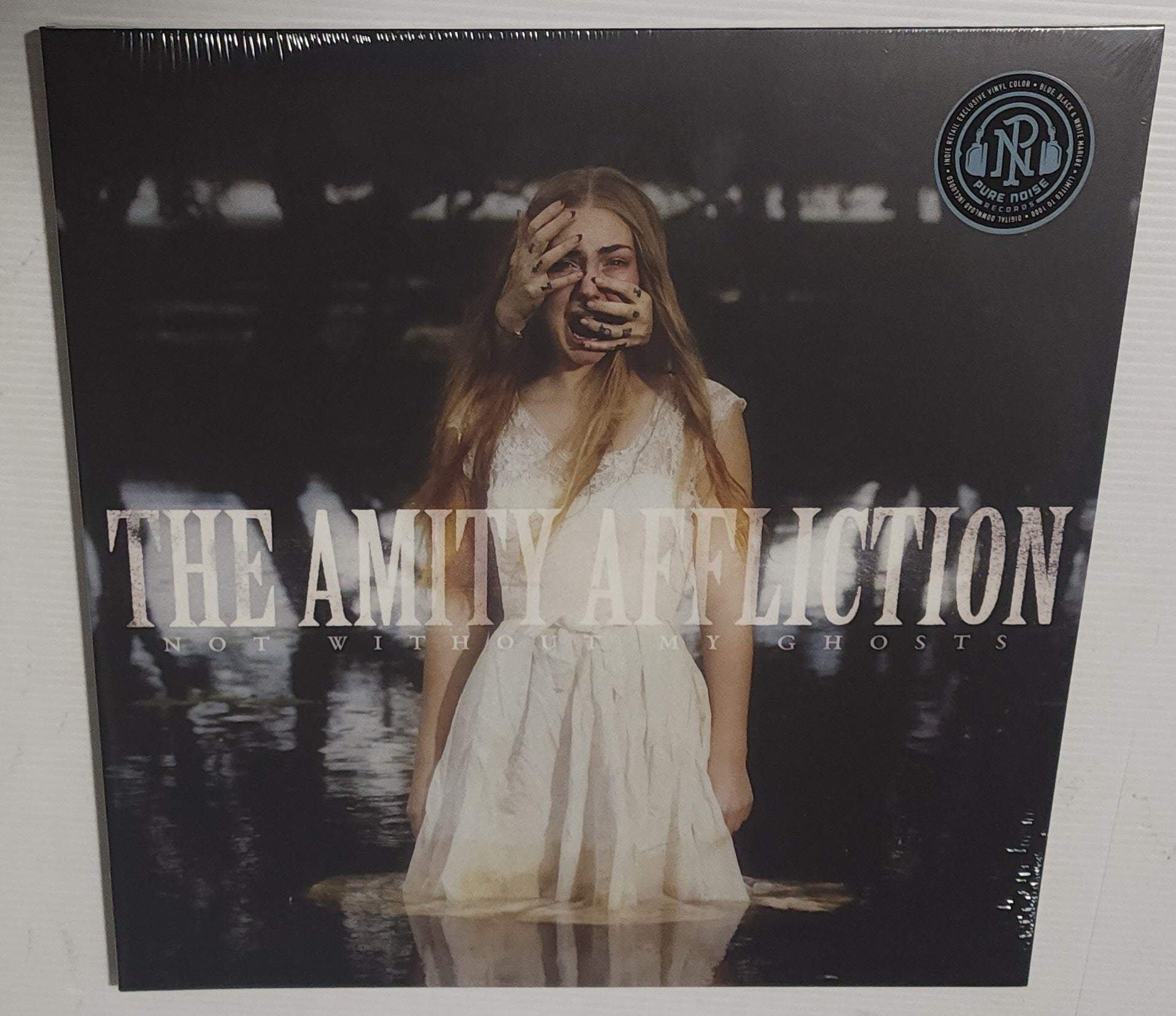 The Amity Affliction - Misery vinyl 2024 LP Limited Edition blue/white marble