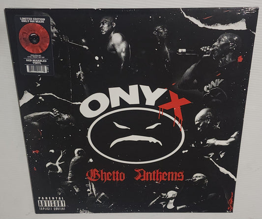 ONYX -  Ghetto Anthems (2024) (Limited Edition Red Coloured Vinyl LP)