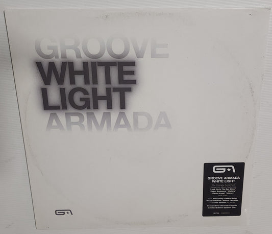 Groove Armada – White Light (2024 RSD) (Limited Edition White with Black Splatter Colour Vinyl LP)