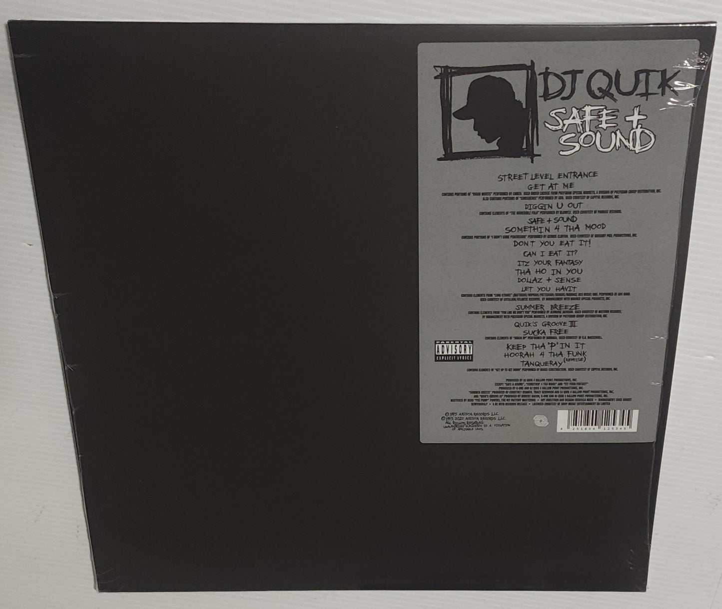 DJ Quik - Safe & Sound (2022 Reissue) (Vinyl LP)