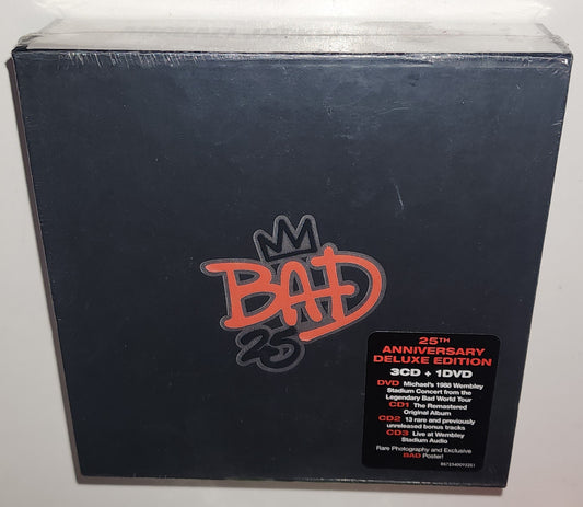 Michael Jackson – Bad 25th Anniversary (Deluxe Edition) (3CD + DVD Boxset)