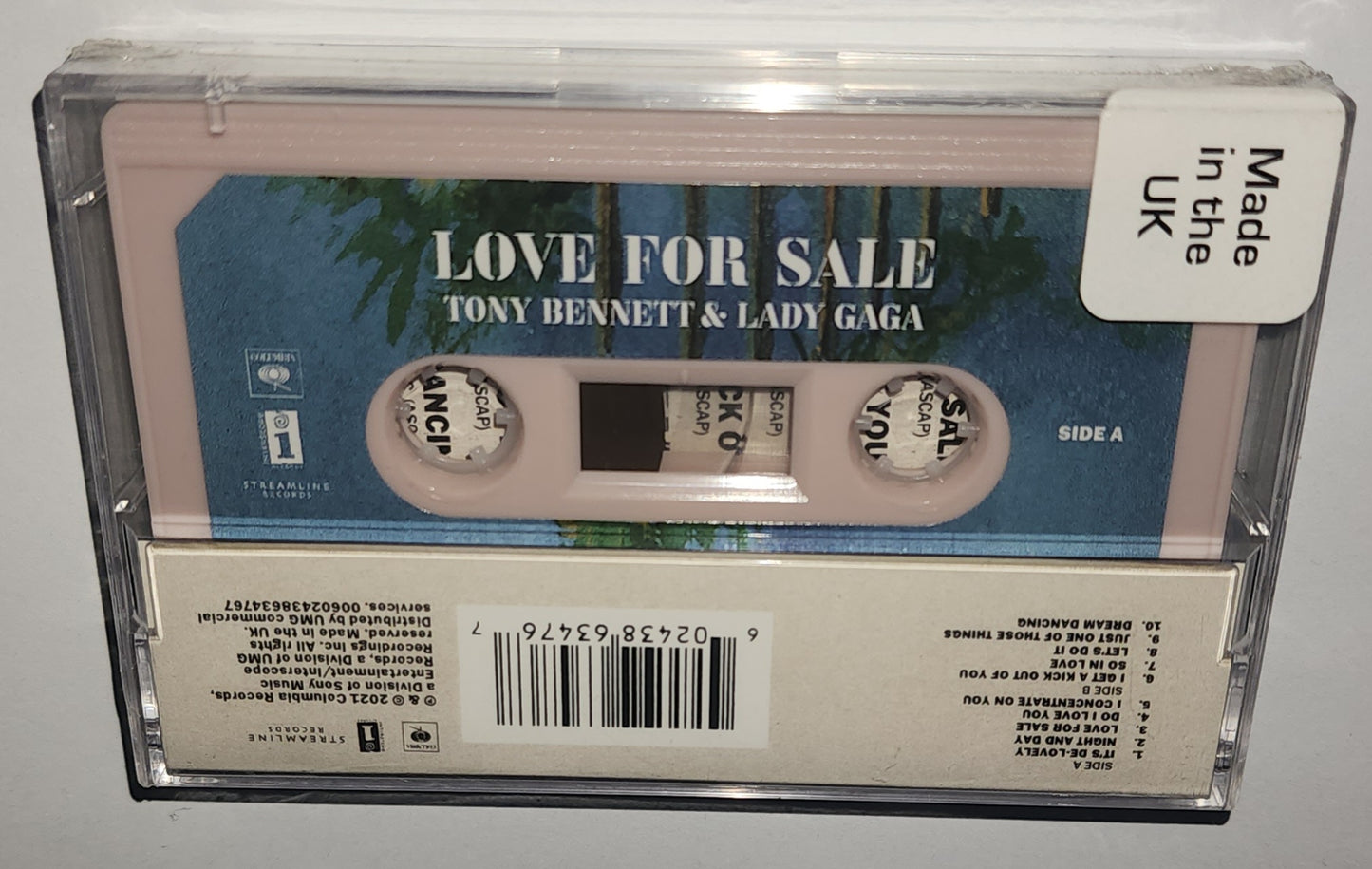 Tony Bennett & Lady Gaga - Love For Sale (2021) (Cassette Tape)