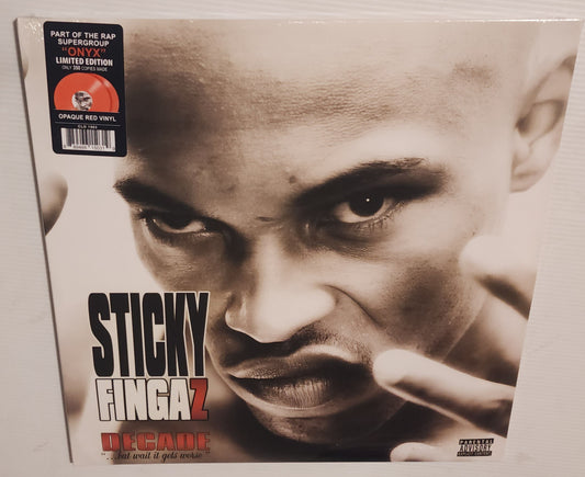 Sticky Fingaz (from ONYX) - Decade...But Wait It Gets Worse (2024) (Limited Edition Red Colour Vinyl LP)