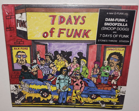 Snoopzilla & Damfunk – 7 Days Of Funk (2013) (CD)