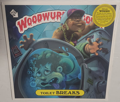 DJ Woody - Toilet Breaks (2024) (Light Blue Colour Vinyl LP)