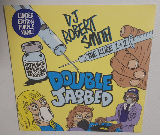 DJ Robert Smith - Double Jabbed: The Kure 1 & 2 (2023) (Limited Edition Purple Vinyl LP)