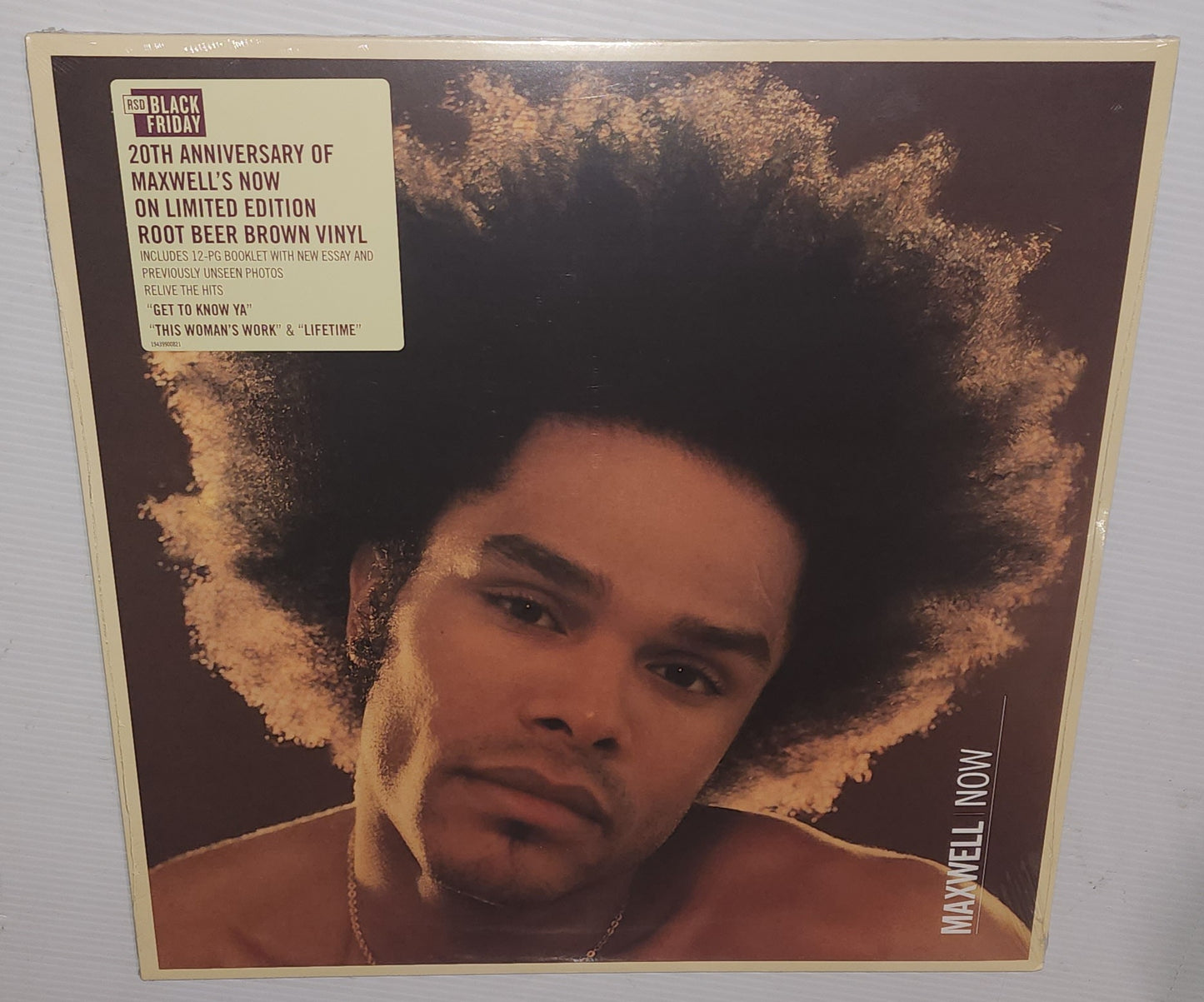 Maxwell – Now (2021 BF RSD) (Limited Edition Root Beer Brown Colour Vinyl LP)