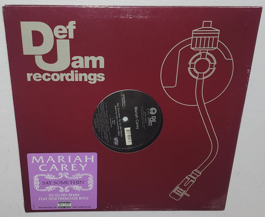 Mariah Carey – Say Somethin' (So So Def Remix) (2006) (12" Vinyl Single)