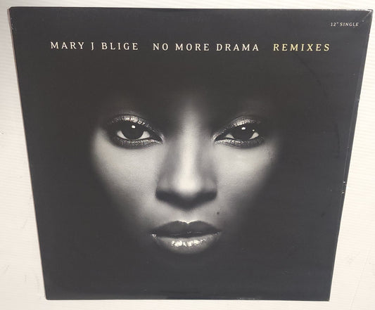 Mary J. Blige – No More Drama Remixes (2002) (Maxi 12" Vinyl Single)