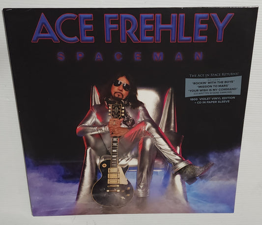 Ace Frehley – Spaceman (2018) (Limited Edition Violet Colour Vinyl LP + CD)