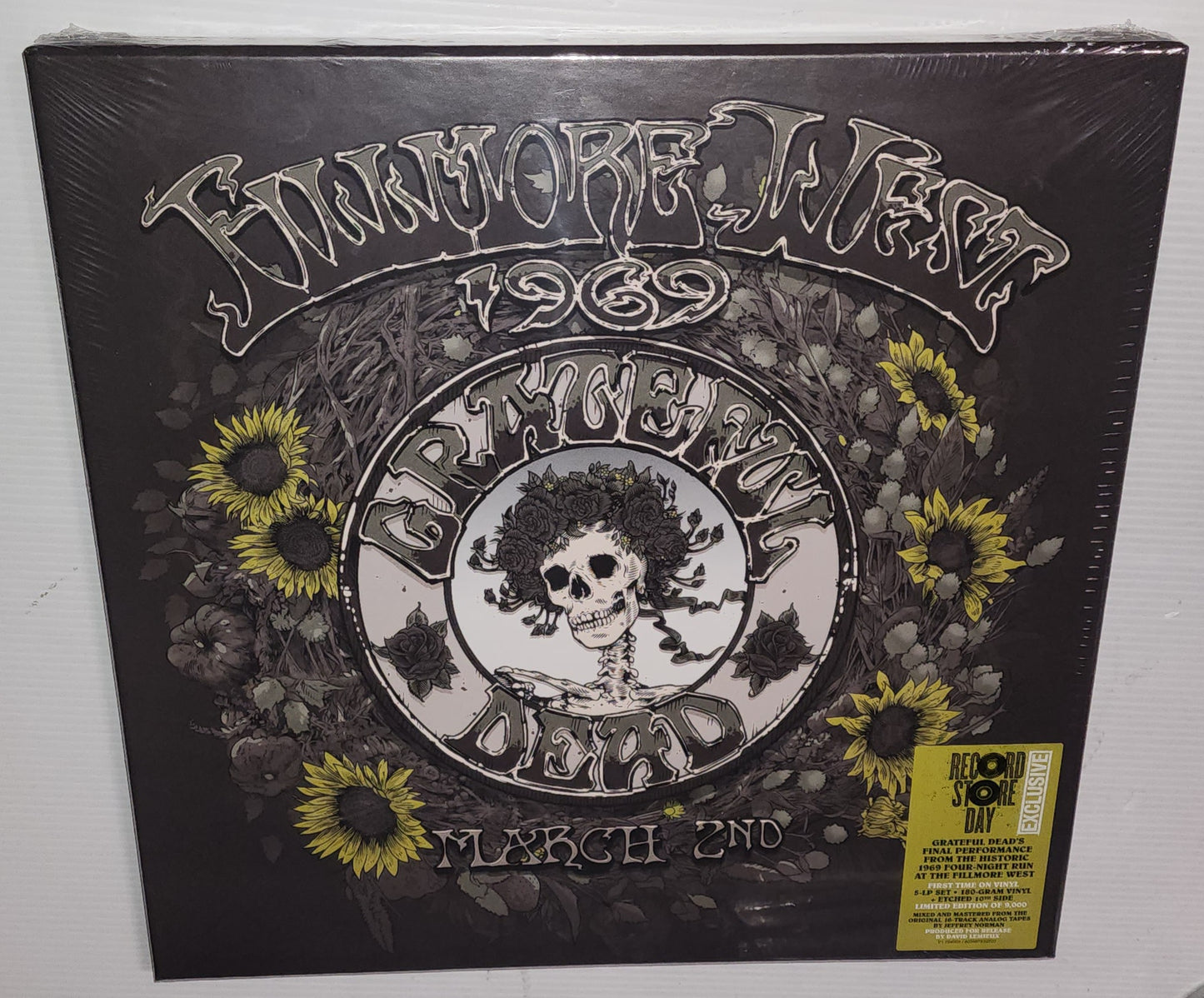 The Grateful Dead – Fillmore West 1969: March 2nd (2023 BF RSD) (Limited Edition Vinyl LP Boxset)