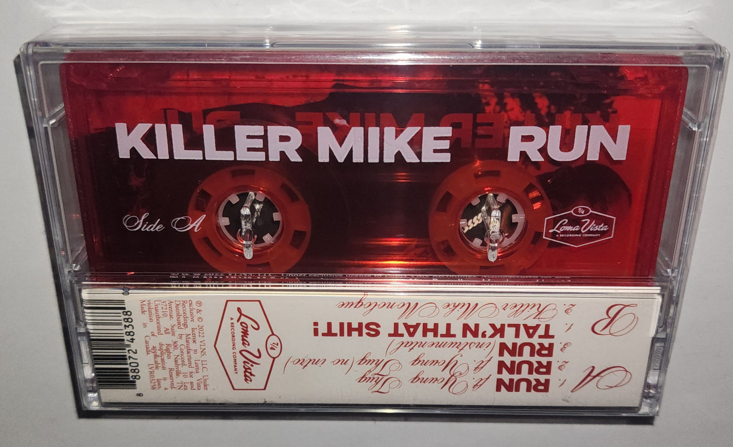 Killer Mike Feat. Young Thug – Run (EP) (2022) (Limited Edition Red Cassette Tape)