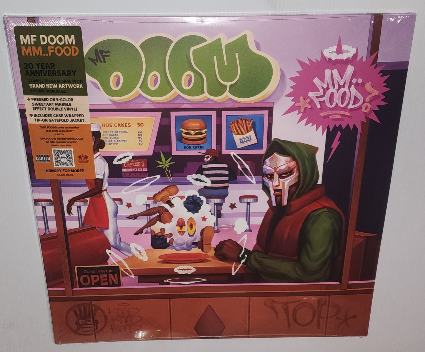 MF Doom - MM Food: 20th Anniversary Edition (2024) (Limited Edition Sweet Tart Colour Vinyl LP)