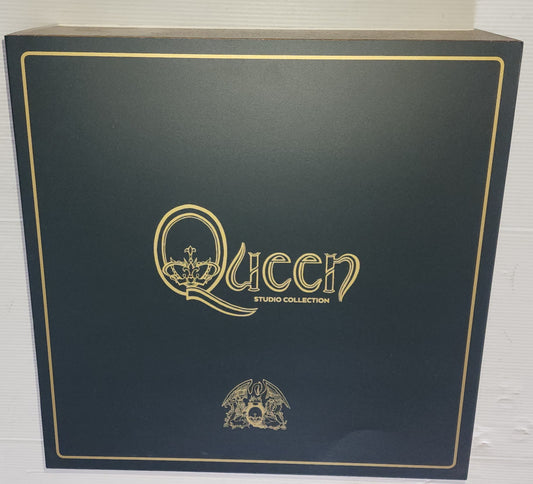 Queen – The Complete Studio Collection (2015) (Limited Edition Coloured Vinyl LP Boxset)