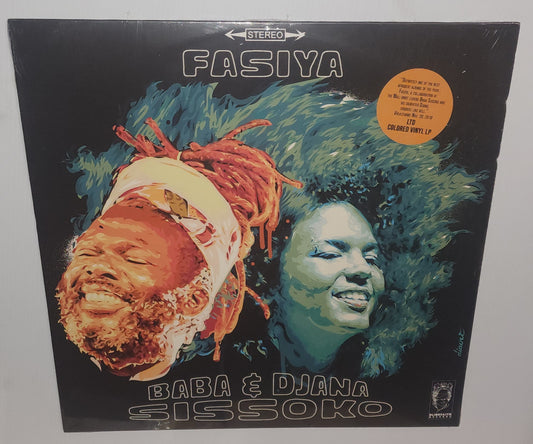 Baba & Djana Sissoko – Fasiya (2018) (Limited Edition Neon Transparent Orange Colour Vinyl LP)