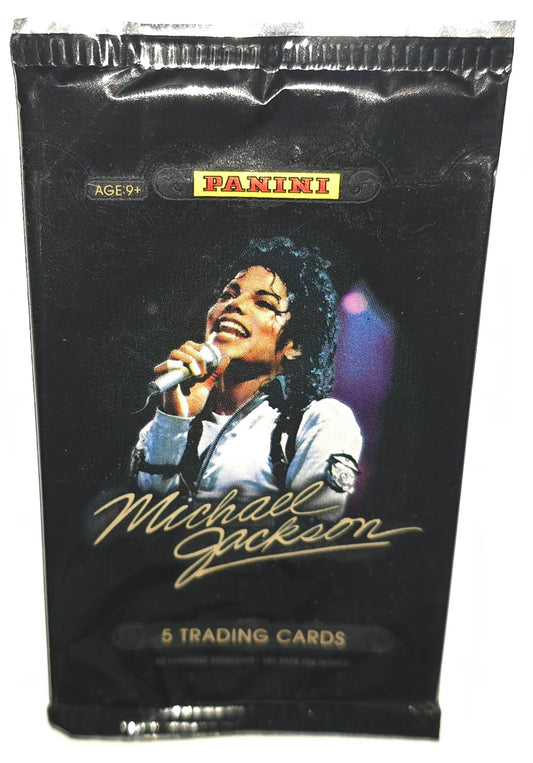 Michael Jackson Panini Collector Card Brand New Sealed Packet