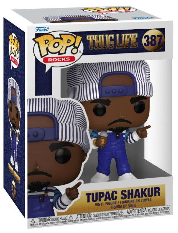 Tupac Shakur 2Pac 90s Thug Life Funko Pop! Rocks #387 Figurine