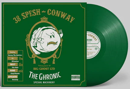 38 Spesh & Conway The Machine - The Ghronic: Speshal Machinery (2025) (Limited Edition Green Colour Vinyl LP)