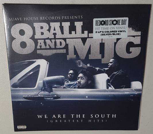 8 Ball & MJG ‎– We Are The South (Greatest Hits) (2022 RSD) (Limited Edition Silver & Blue Marble Colour Vinyl LP)