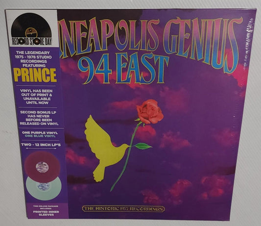 94 East featuring Prince – Minneapolis Genius (2024 RSD) (Limited Edition Purple & Blue Colour Vinyl LP)