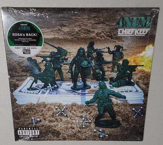 Chief Keef – 4NEM (2022 BF RSD) (Limited Edition Green Opaque Colour Vinyl LP)