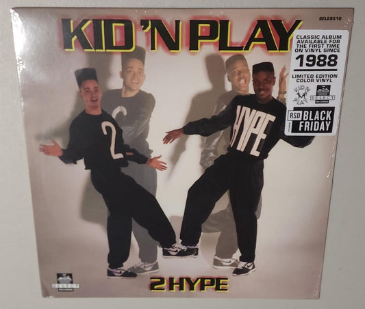 Kid 'N Play – 2 Hype (2022 BF RSD) (Limited Edition Opaque White Colour Vinyl LP)