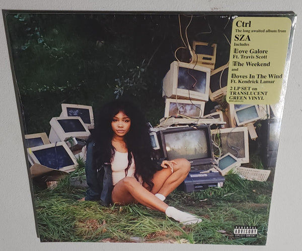 SZA - CTRL (Limited Edition Translucent Green Coloured 2LP Vinyl ...