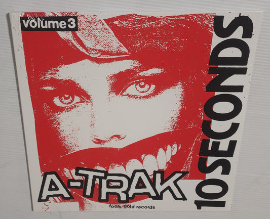 A-Trak - 10 Seconds Volume 3 (2024) (Limited Edition Red Colour 10" Vinyl EP)