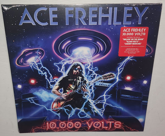 Ace Frehley - 10,000 Volts (Limited Edition Transparent Red Colour Vinyl LP)