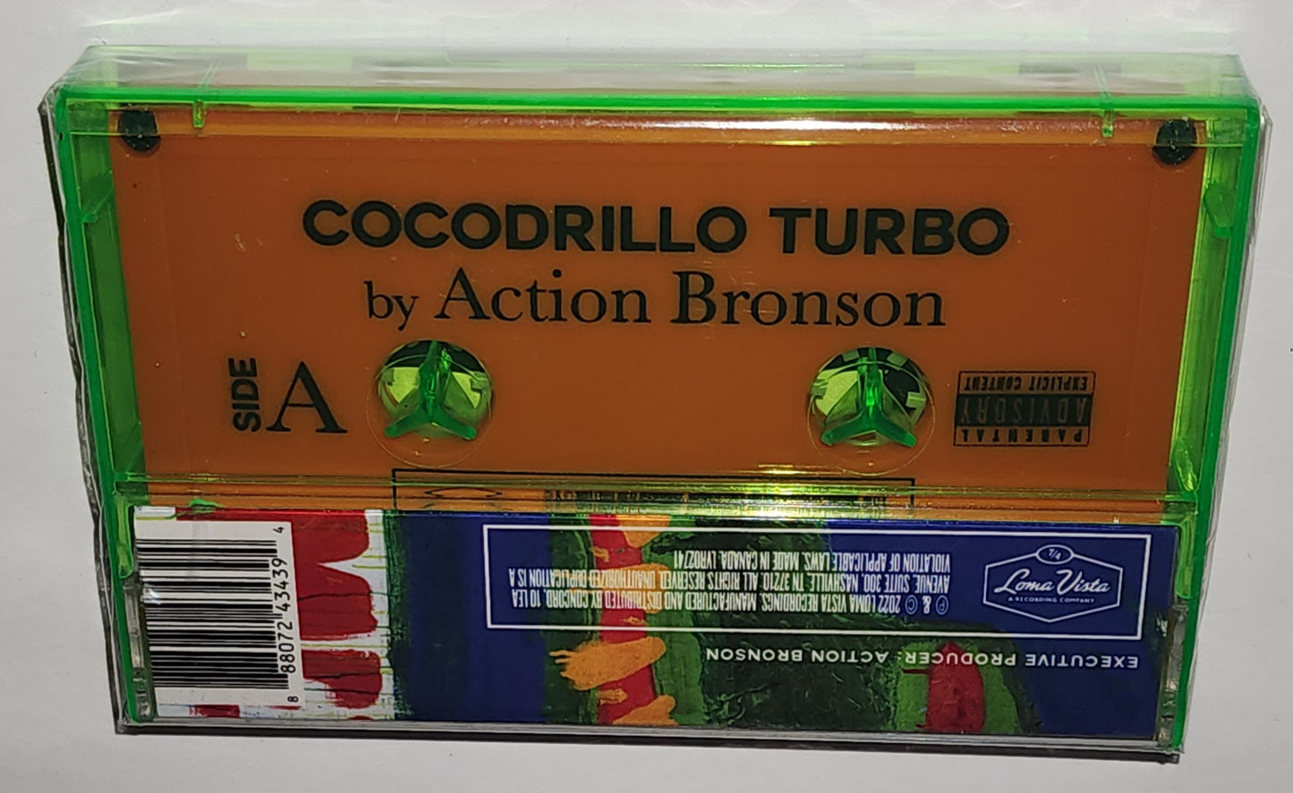 Action Bronson – Cocodrillo Turbo (2022) (Limited Edition Orange Cassette Tape)