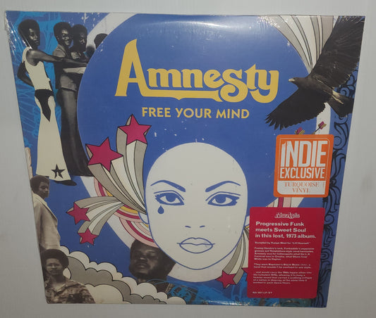 Amnesty – Free Your Mind: The 700 West Sessions (2023 Reissue) (Limited Edition Turqoise Colour Vinyl LP)