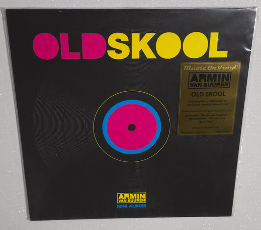 Armin van Buuren – Old Skool (Mini Album) (2023 Reissue) (Limited Edition Opaque Magenta Vinyl LP)