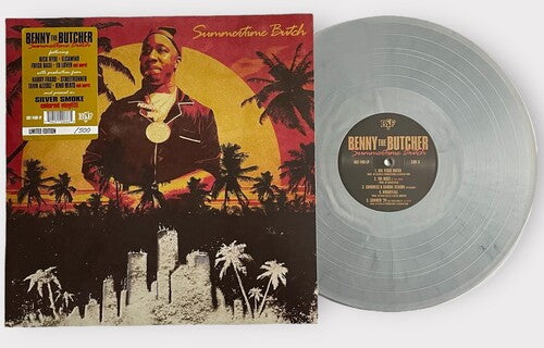 Benny The Butcher - Summertime Butch (2025) (Limited Edition Silver Smoke Colour Vinyl LP)