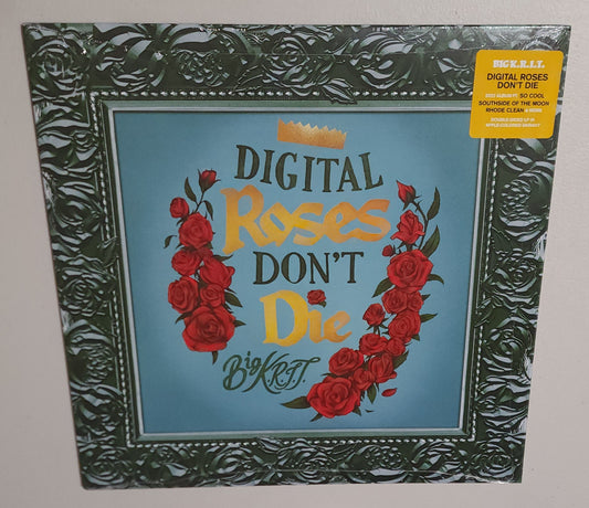 Big K.R.I.T. – Digital Roses Don't Die (2022) (Limited Edition Apple Red Colour Vinyl LP)