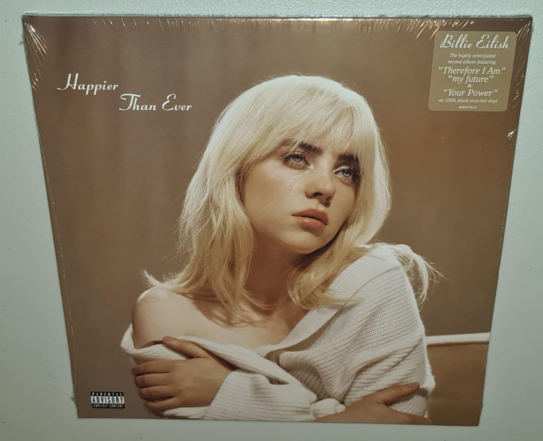 Billie Eilish Happier Than Ever 2021 Black Vinyl Lp Urban World Australia 8907