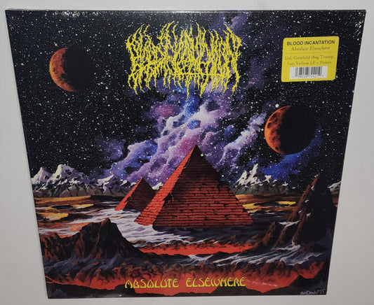 Blood Incantation – Absolute Elsewhere (2024) (Limited Edition Sun Yellow Colour Vinyl LP)