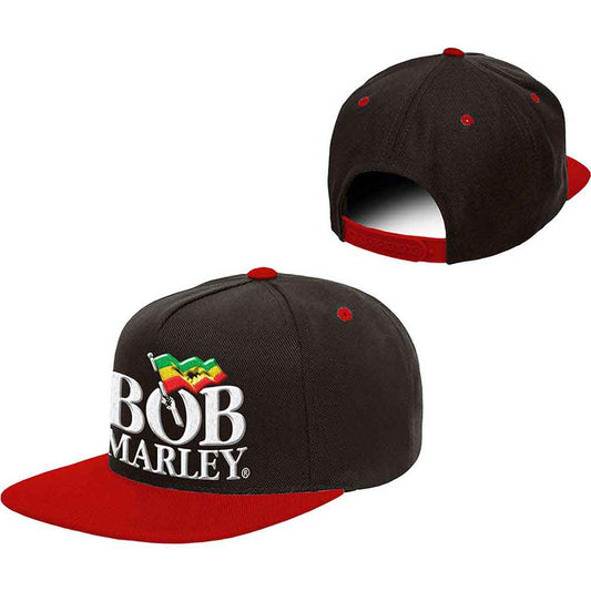 Bob Marley Logo Unisex Snapback Cap