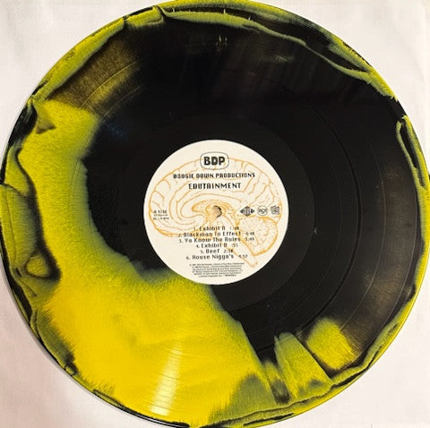 Boogie Down Productions – Edutainment (2024 RSD) (Limited Edition Black & Yellow Swirl Colour Vinyl LP)