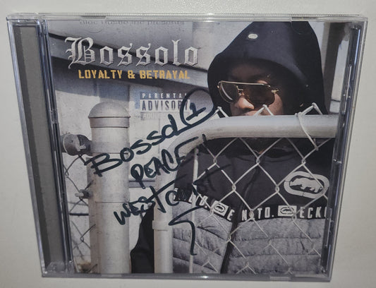 Bossolo - Loyalty & Betrayal *Autographed* (2024) (CD)