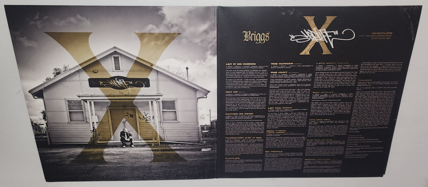 Briggs - Sheplife (2024 Reissue) (Limited Edition Gold Colour Vinyl LP with Urban World Exclusive OBI Strip)