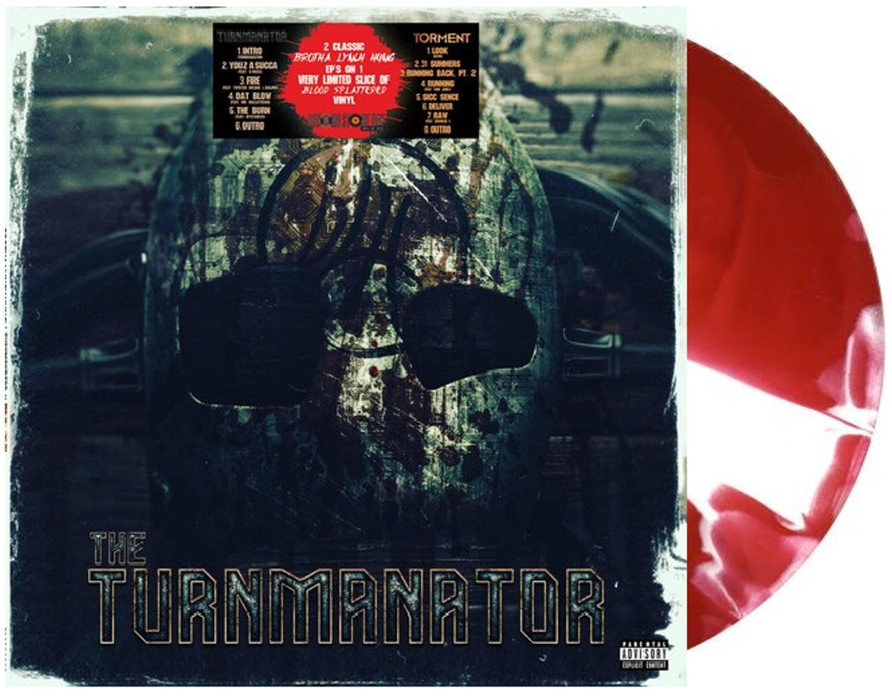 Brotha Lynch Hung – Turnmanator / Torment (2023 RSD) (Limited Edition Blood Splatter Colour Vinyl LP)
