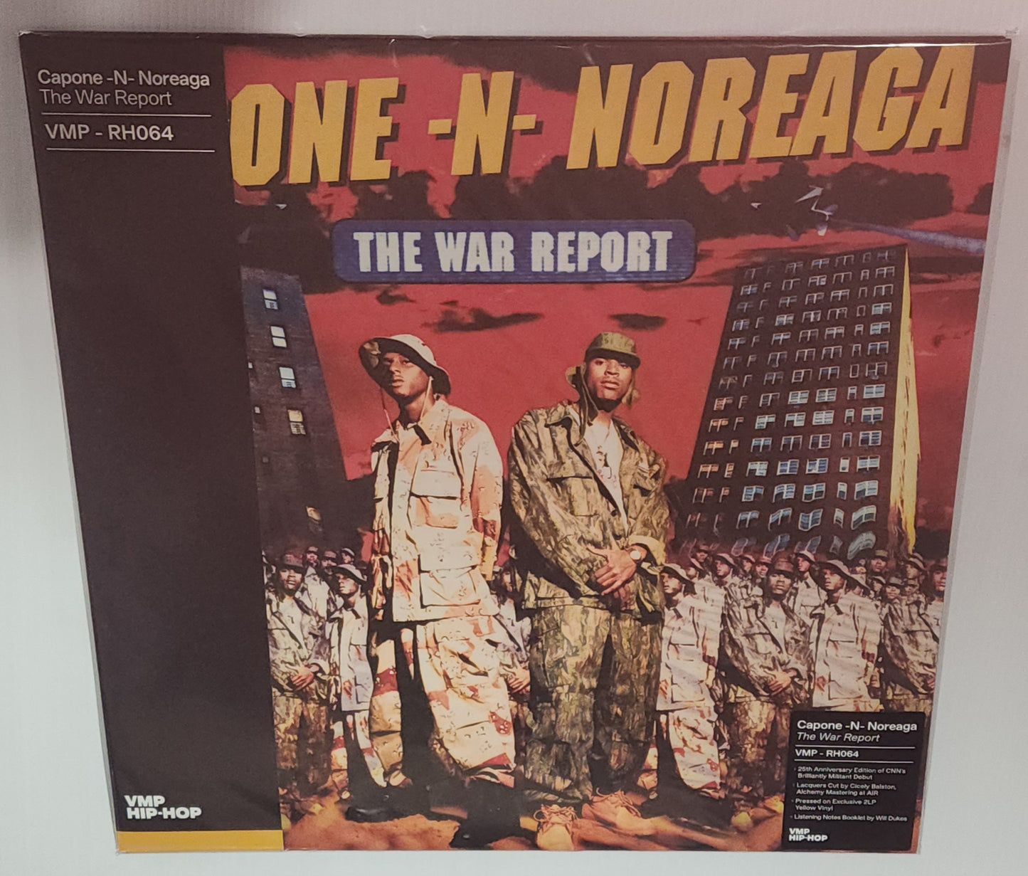 Capone-N-Noreaga – The War Report (2022 Reissue) (VMP Limited Edition Yellow Colour Vinyl LP)