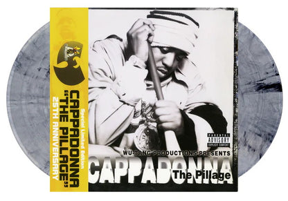 Cappadonna - The Pillage: 25th Anniversary (2024) (Limited Edition Clear With Black Swirl Coloured Vinyl LP)