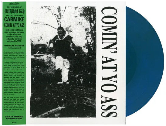 Carmike - Comin' At Yo Ass (2025 Reissue) (Limited Edition Emeral Galaxy Colour Vinyl LP)