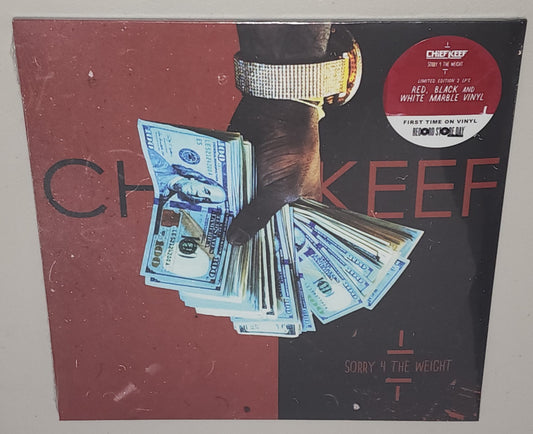 Chief Keef – Sorry 4 The Weight (Deluxe Edition) (2022 RSD) (Limited Edition Red Black & White Marble Colour Vinyl LP)
