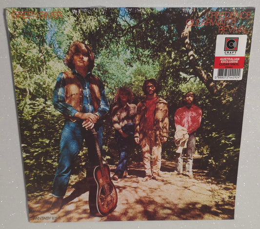 Creedence Clearwater Revival – Green River (2023 Reissue) (Limited Edition Australian Exclusive Clear Colour Vinyl LP)