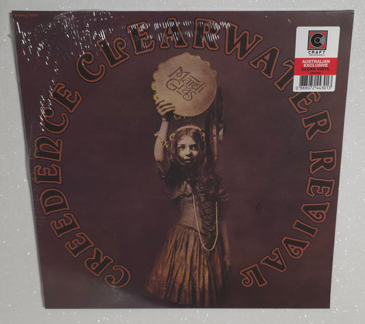 Creedence Clearwater Revival – Mardi Gras (2023 Reissue) (Limited Edition Australian Exclusive Clear Colour Vinyl LP)