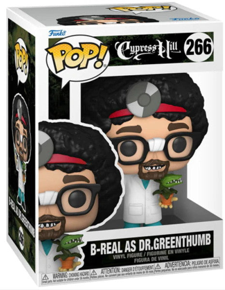 Cypress Hill Dr Greenthumb Funko Pop! Rocks #266 Figurine