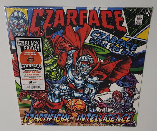 Czarface – Czartificial Intelligence (Stole The Ball Edition) (2023 RSD) (Limited Edition Orange Colour Vinyl LP)