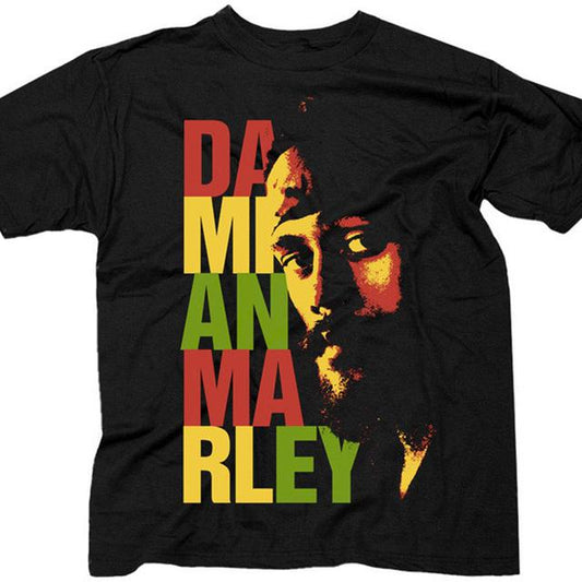 Damian Marley Stacked Logo Adult Unisex T-Shirt